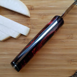 NORA #1436- 8.5' AEB-L Chef - Ruby Red Shokwood