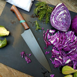 NORA #1201 - CPM-M4 Chef - Rosewood|Teal Blue Box Elder